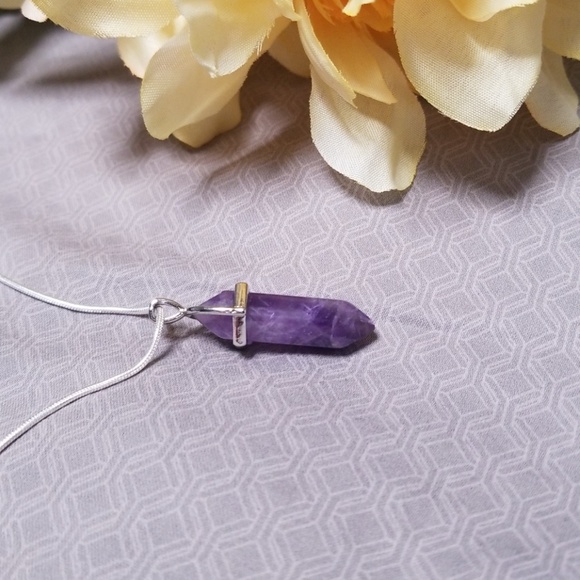 3 for $20💎Amethyst pendant necklace - Picture 6 of 8